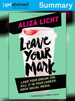 cover image of Leave Your Mark (Summary)
